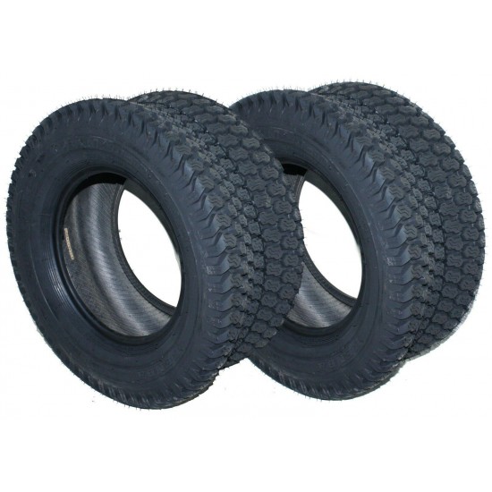 2x 23x10.50-12 Kenda K500 Super Turf Tire - 4 Ply, 20 PSI, Zero Turn, Lawn Mower