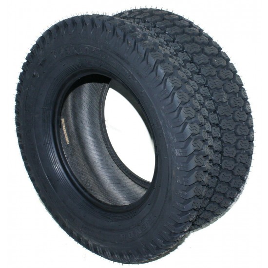 2x 23x10.50-12 Kenda K500 Super Turf Tire - 4 Ply, 20 PSI, Zero Turn, Lawn Mower