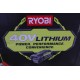 全新 RYOBI 20 in。 40-Volt 无刷无绳电动吹雪机 ry40805
