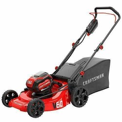 CRAFTSMAN V60 60-volt Max Lithium Ion Push 21-in Cordless Electric Lawn Mower