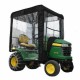 Berco 40 in. Universal Tractor Snow Cab - Multicoloured