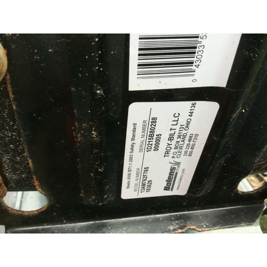 Bolens Riding Lawn Mower  pick up only!