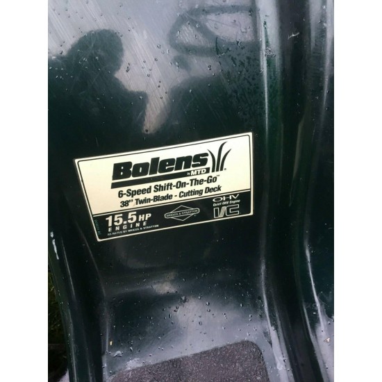 Bolens Riding Lawn Mower  pick up only!