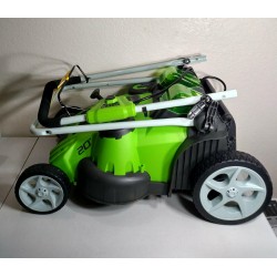 Greenworks 40V 20-Inch Cordless Twin Force Lawn Mower, 4Ah & 2Ah Batteries