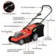 16-Inch 40V Lawn Mower Cordless, 16-INCH Lawn Mower + 5 AH Battery Red-Green