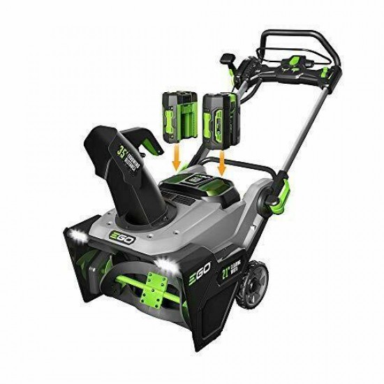 21 In. Cordless Snow Blower Removal Equipment 56 Volt Lithium-ion Electric Start