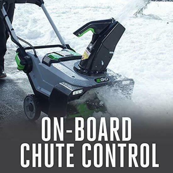 21 In. Cordless Snow Blower Removal Equipment 56 Volt Lithium-ion Electric Start