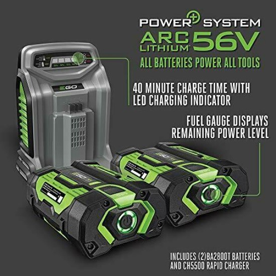 21 In. Cordless Snow Blower Removal Equipment 56 Volt Lithium-ion Electric Start