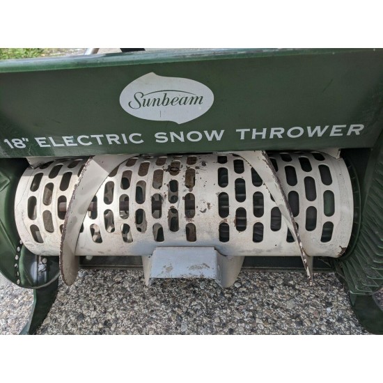 消防夏季销售 ！ 1968 复古 Sunbeam 电动吹雪机费城地区 Pick Up