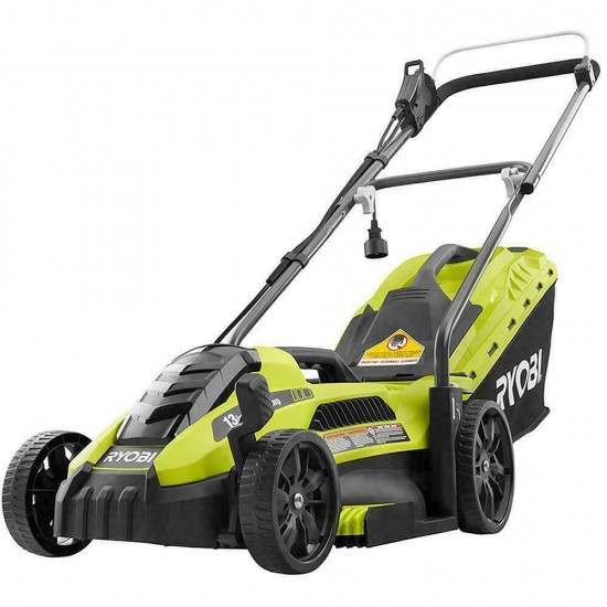 Electric Lawn Mower Push Walk Behind Backyard Garden Grass Yard Corded Ryobi New