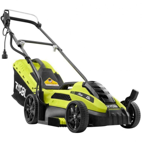 Electric Lawn Mower Push Walk Behind Backyard Garden Grass Yard Corded Ryobi New