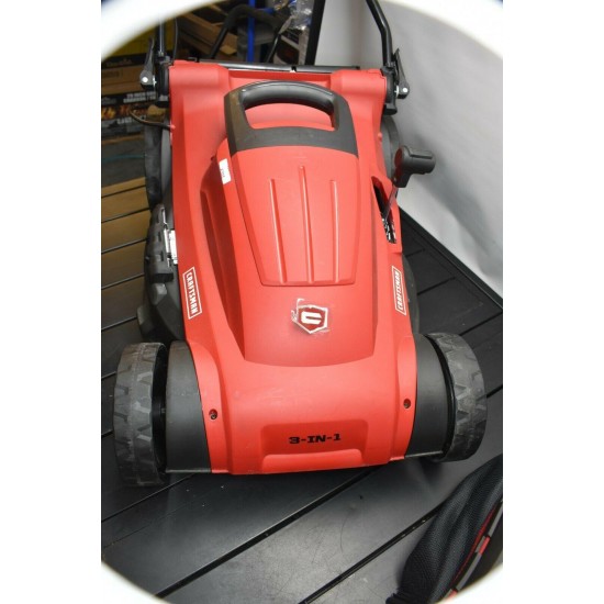 CRAFTSMAN 19 In. 3 In 1 Corded Electric Push Lawnmower 39942