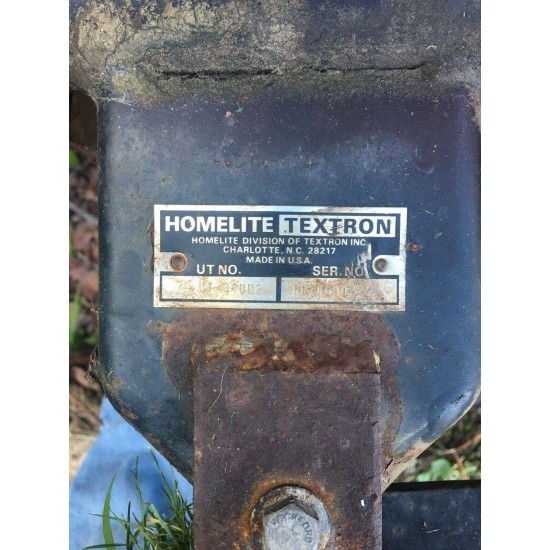 Jacobson Homelite Riding Lawn Mower Rear End Housing