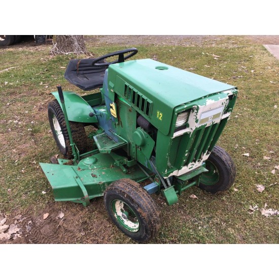 VINTAGE SEARS SUBURBAN 12 GARDEN TRACTOR lawn mower deck Tecumseh 12hp