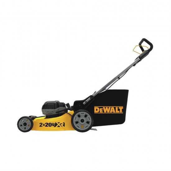 DEWALT 2X 20V MAX 3-in-1 Cordless Lawn Mower DCMW220P2 New