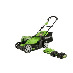 Greenworks Push Lawn Mower 48-Volt Lithium-Ion Walk Behind Battery Charger