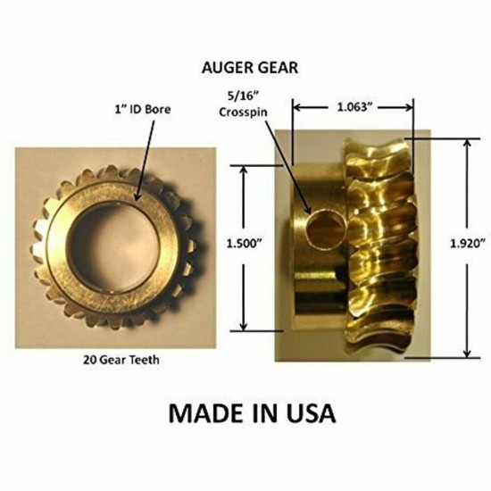 Ariens Auger Gear 524026 52402600 52422700 MADE IN USA Garden & Outdoor