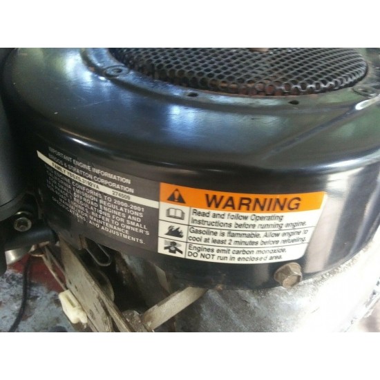 9hp BRIGGS & STRATTON VERTICAL SHAFT  LAWN MOWER ENGINE COMPLETE