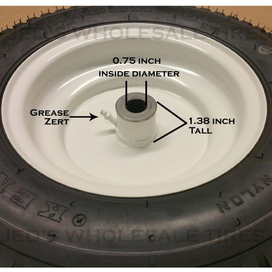 16x6.50-8 16/6.50-8 Riding Lawn Mower Garden Tractor Tire Rim Wheel Assembly P26