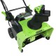 Greenworks PRO Cordless Snow Blower Brushless Lith Ion 60 Volt 22