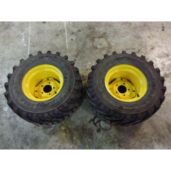 John Deere 1025R 2210 2305 26x12.00-12.00 Wheels and R4 Tires (Pair) M121628 433