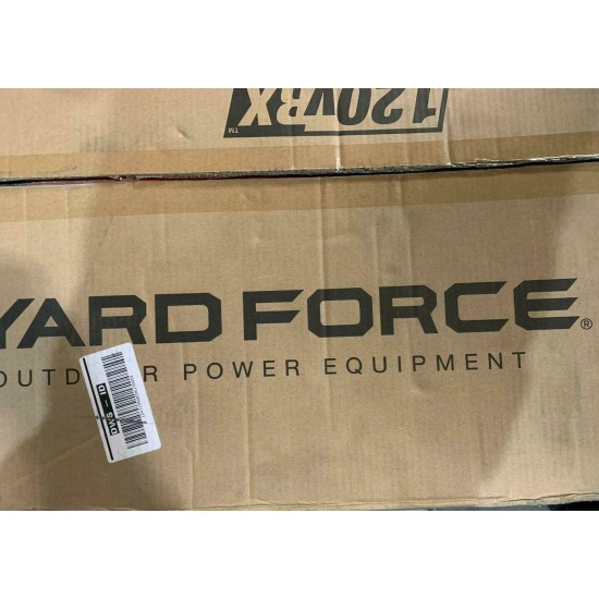 Yard Force YOLMX225300 120V 2.5Ah x 2 Lithium-Ion 22” SP 3-in-1 Mower Torque-Sen
