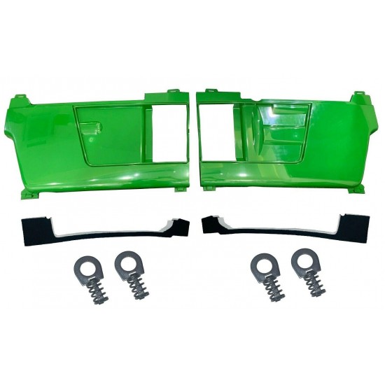 LH RH Side Panels W/Seal& Clip LVU10896 LVU10562 Fits John Deere 4510 4610 4710