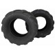 2 New 24x12.00-12 ATW-041 Super Lug Lawn Mower Garden Tractor Tires 24 1200 12