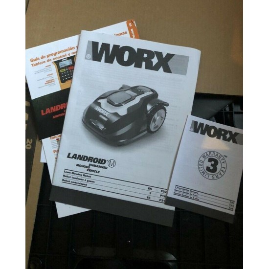 WORX WG794 Landroid Robotic Lawn Mower *NEW* Cordless, Automated, User-Friendly