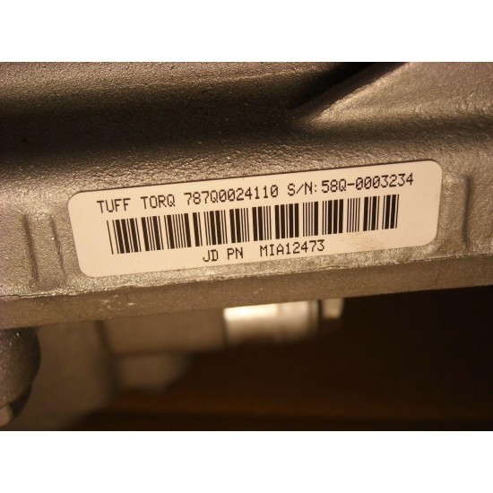 John Deere X394 Lawn Mower Tractor MIA12473 Tuff Torq K58Q Hydro Transmission