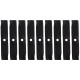 9pk OEM Solid SPK Blade for Exmark 46