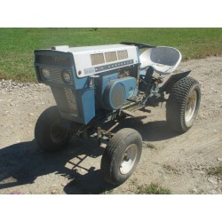 Sears Surburban 10 hp runs good. Lawn Garden Tractor Antique Classic 1966