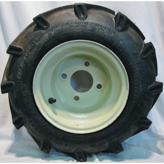 16x7.50-8 TIRE RIM WHEEL ASSEMBLY Lawn Mower Garden Tractor Go Kart R-1 4-Hole