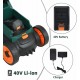 40V Lawn Mower Battery Powered 13