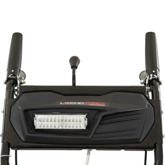 两阶段 26 英寸燃气除雪机轮驱动牵引与电启动