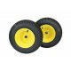 16x6.50-8 Tire Lawn & Garden Mower Tractor Trailer Turf Tires & Wheels Set of 2