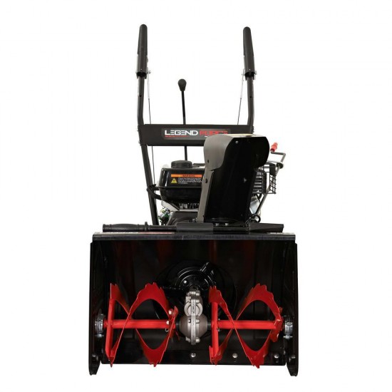 22 In. Two-Stage Gas Snow Blower With Recoil Start