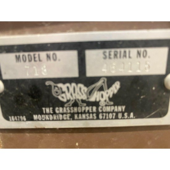 Grasshopper 718  RH hydrostat transaxle  #391207