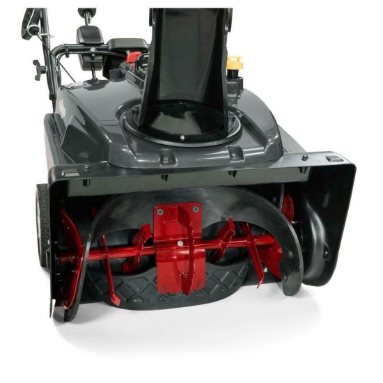 22 in。 208 CC 单级气体扫雪机与电启动具有雪