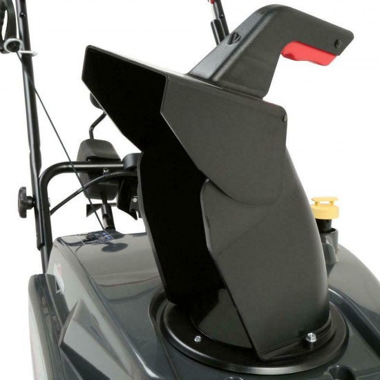 22 in。 208 CC 单级气体扫雪机与电启动具有雪