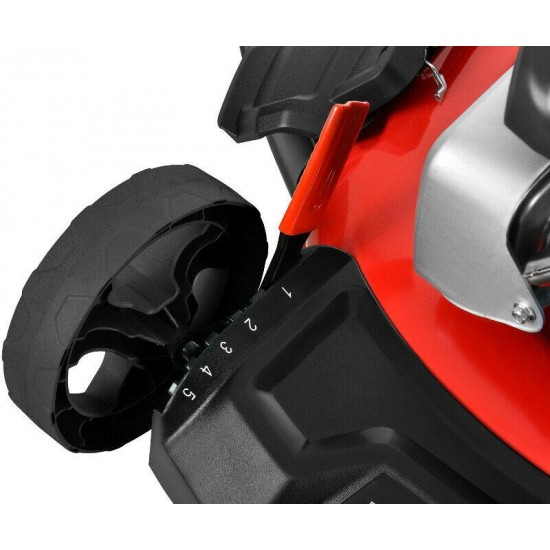 Gas Self Propelled Lawn Mower 21-in Mowing Deck 170cc Engine Adjustable Height