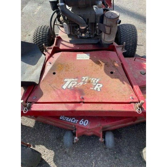 EXMARK TURF TRACER MOD# TT23KAE 60 IN MOWER WORKS GREAT 1370 HOURS