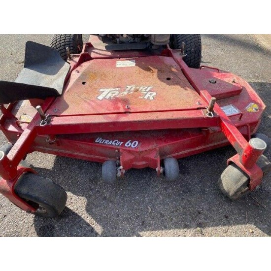 EXMARK TURF TRACER MOD# TT23KAE 60 IN MOWER WORKS GREAT 1370 HOURS
