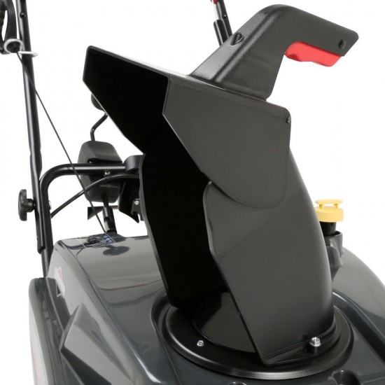 22 in。 208 CC 单级气体扫雪机与电启动具有雪 SH