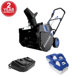 18 In. 48-Volt Ion+ Single-Stage Cordless Electric Snow Blower Kit With 2 X 4.0