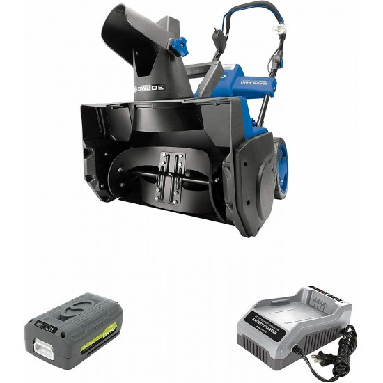 40-Volt iONMAX Cordless Brushless Single Stage Snowblower Kit | 18-Inch | W/ 4.0