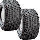 22x11.00-10 22/11-10 Lawn Mower Garden Tractor TIRE Carlisle Turf Master 4ply