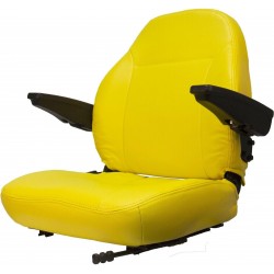 Zero Turn Turf Lawn Mower Seat w/ Armrests John Deere