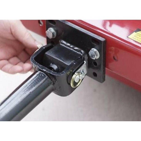 Pneumatic One Wheel Sulky Walk Behind to Stand On Riding Lawn Mower Anti Slip