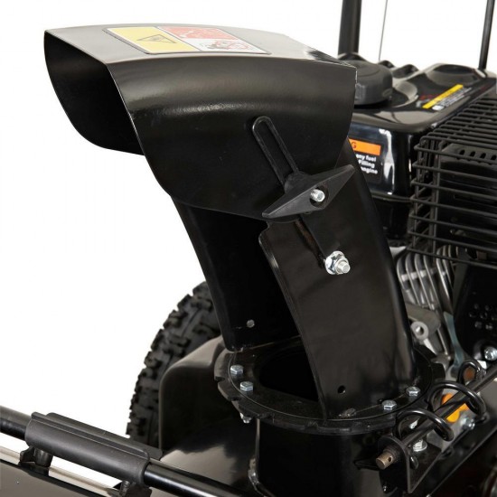22 in. Two-Stage Gas Snow Blower With Recoil Start 196cc Gas Powered Steel Chute